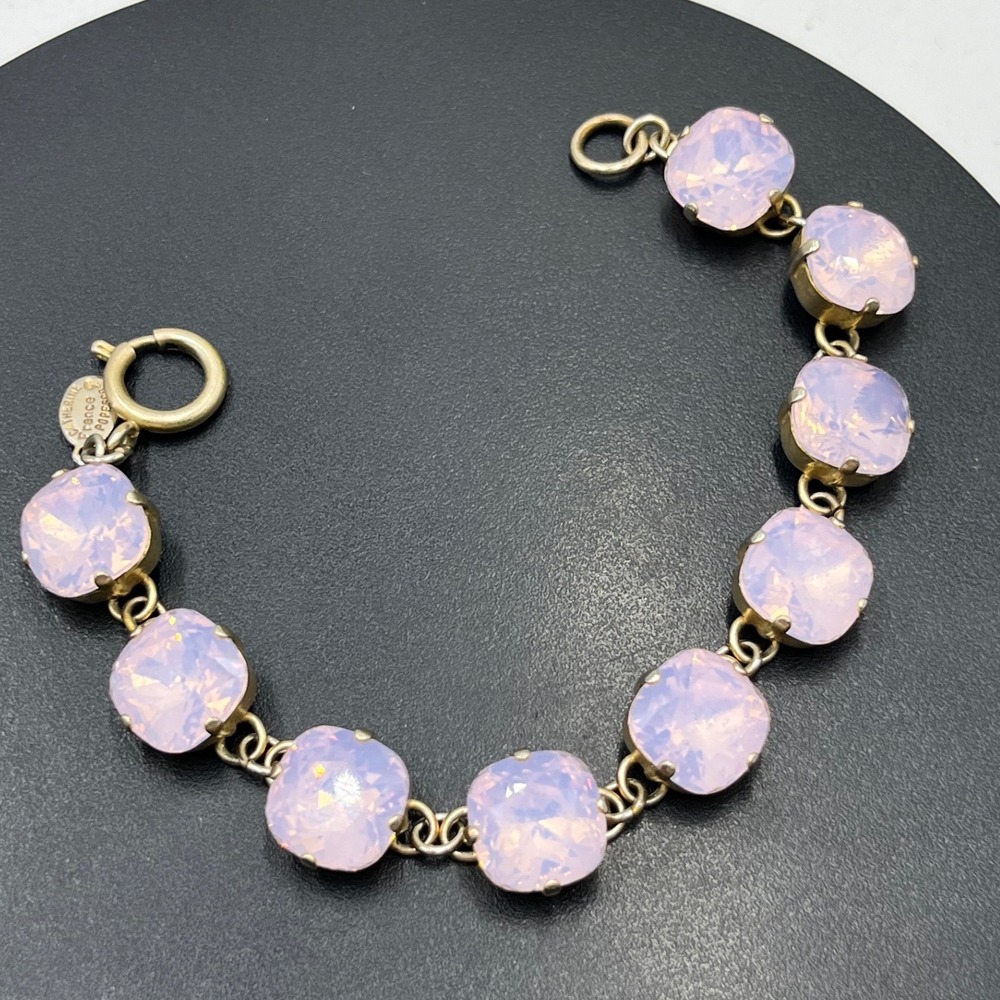 Catherine Popesco Classic‎ La Vie Parisienne Crystal Lilac Rose Water Bracelet